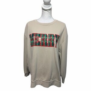 State of Mind Merry Christmas Sweater XXL
